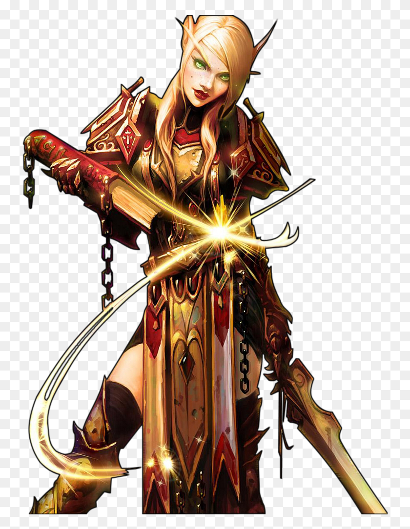 749x1025 World Of Warcraft Personnage Wow Burning Crusade Blood Elf, Person, Human, Legend Of Zelda HD PNG Download