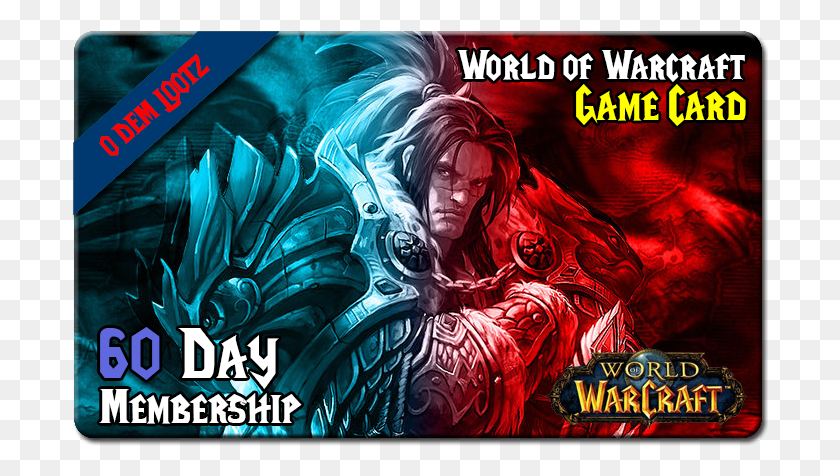 697x416 World Of Warcraft Subscription World Of Warcraft, Poster, Advertisement, Person HD PNG Download
