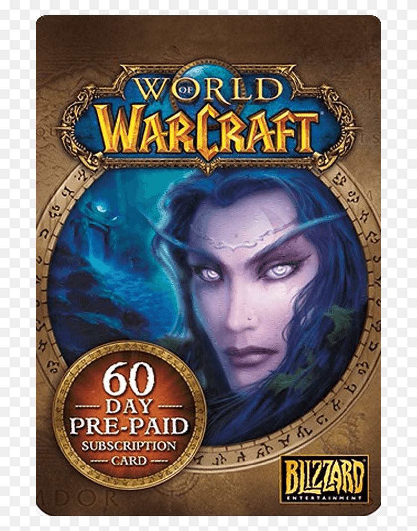 697x1010 World Of Warcraft World Of Warcraft Gift Card, Person, Human, World Of Warcraft HD PNG Download