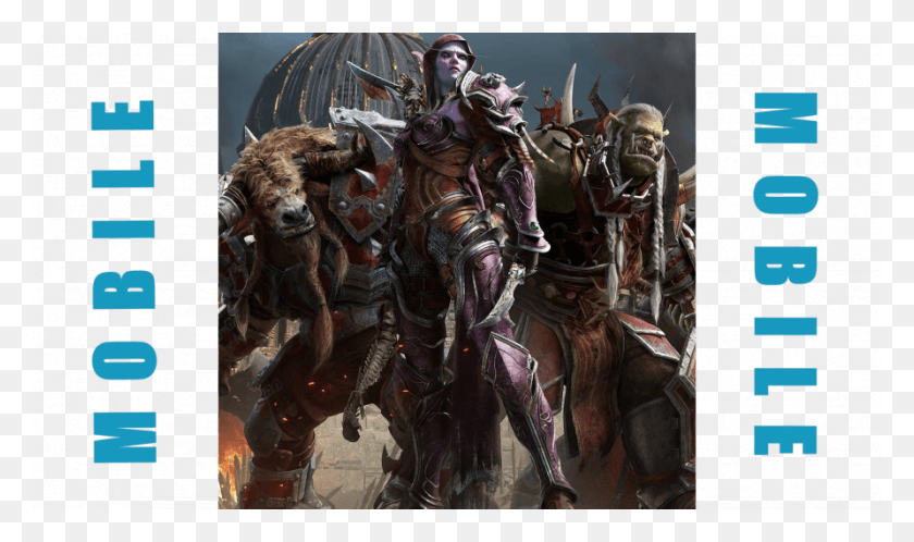 892x502 World Of Warcraft Wow Battle For Azeroth Сильвана, Лошадь, Млекопитающее, Животное Hd Png Скачать