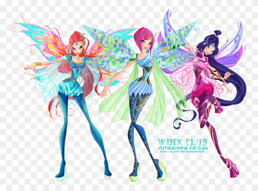 834x600 World Of Winx Winx Club Musa, Graphics, Person HD PNG Download