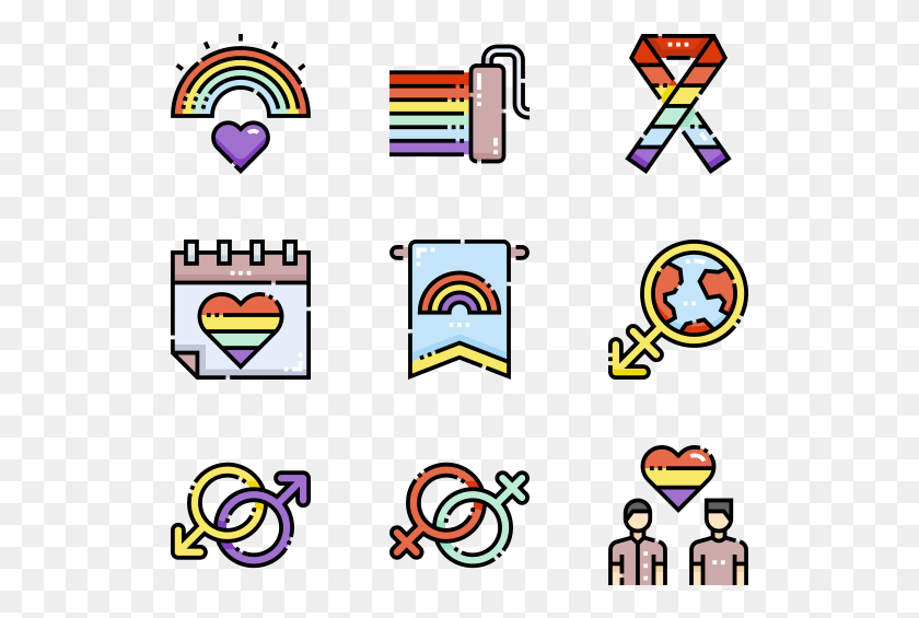 529x505 World Pride Day Amusement Park Icon Transparent, Text, Symbol, Alphabet HD PNG Download