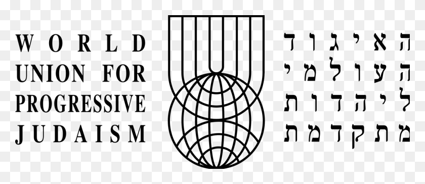 1280x499 World Union For Progressive Judaism Logo World Union For Progressive Judaism, Gray, World Of Warcraft HD PNG Download
