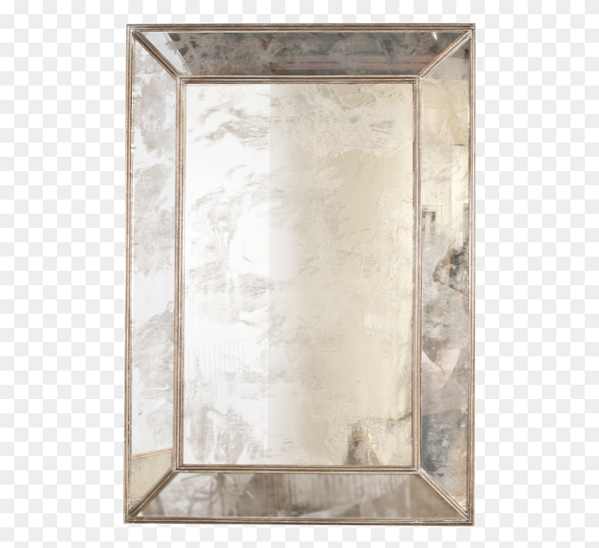 497x709 Worlds Away Dion Silver Leafed Rectangular Antiqued Antique Silver Leaf Mirror, Architecture, Building, Clothing HD PNG Download
