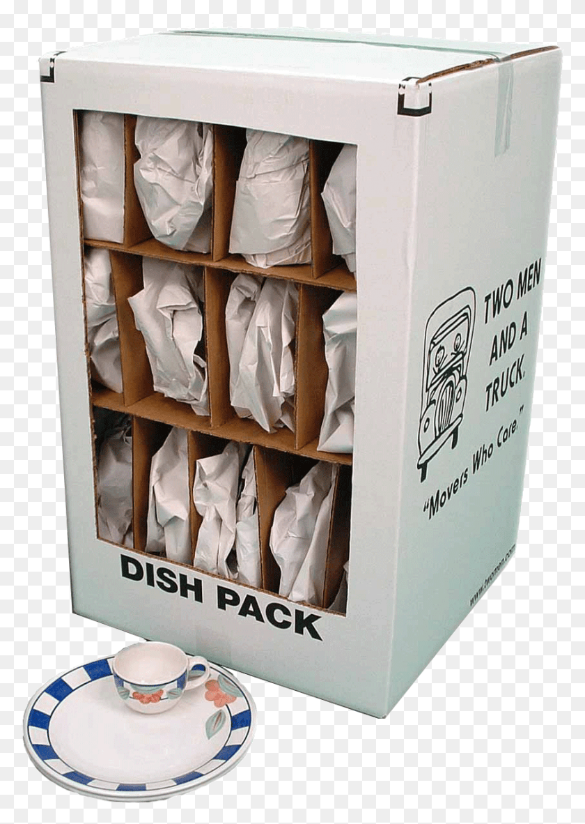 843x1213 Worried About Packing Fine China Use A Dish Pack Box Moving Boxes Dishes, Furniture, Cardboard, Shelf Descargar Hd Png