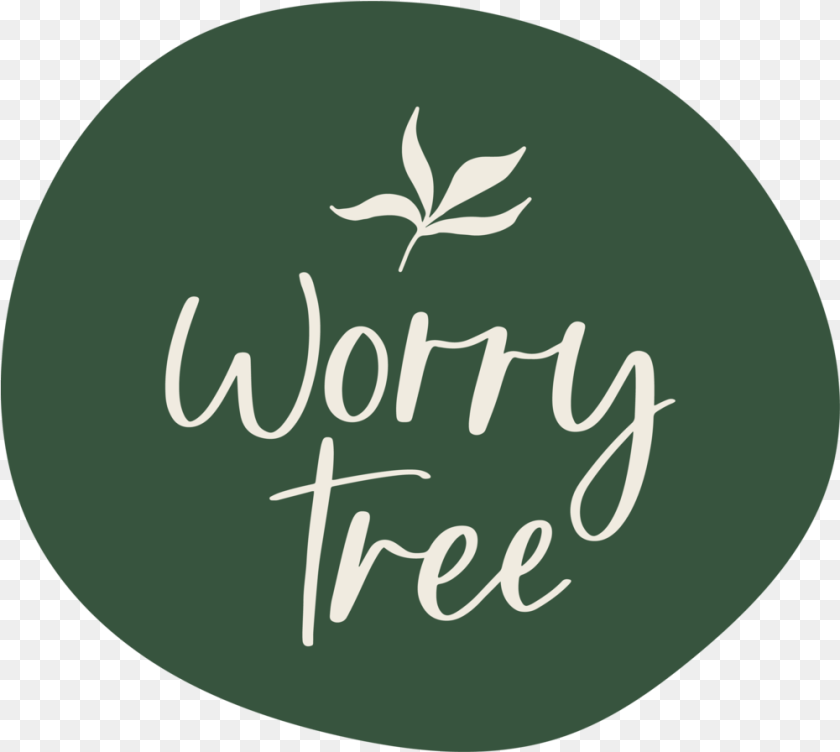 1001x896 Worrytree Worry Tree App, Leaf, Plant, Calligraphy, Handwriting PNG