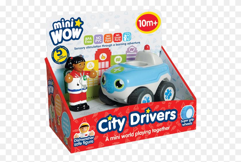531x504 Wow Toys Jojo La Ambulancia Wow Toys Coche De Policía Bobby, Rueda, Máquina, Juguete Hd Png