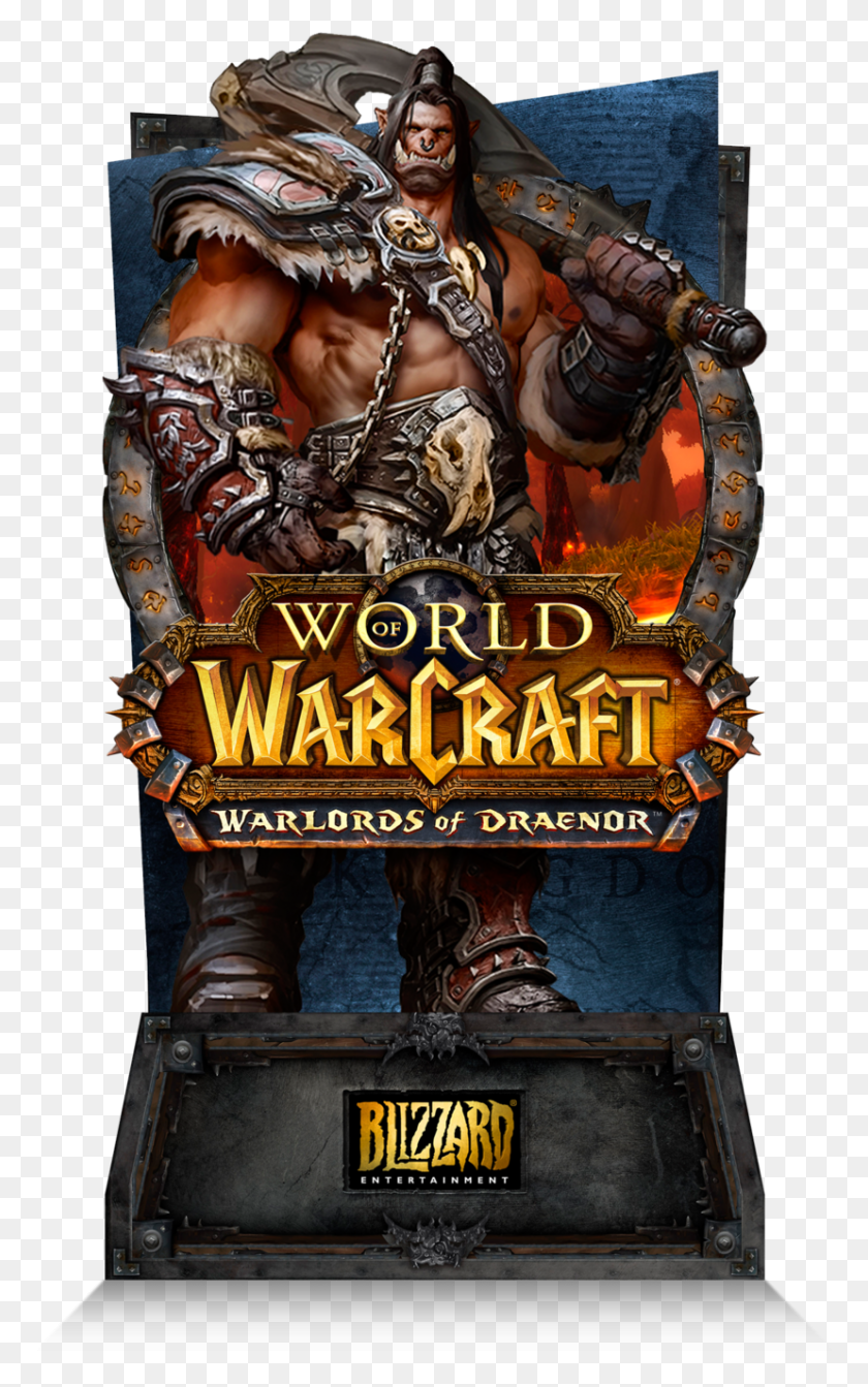 828x1363 Wowwod Standee 01 1500px World Of Warcraft, Person, Human, World Of Warcraft HD PNG Download