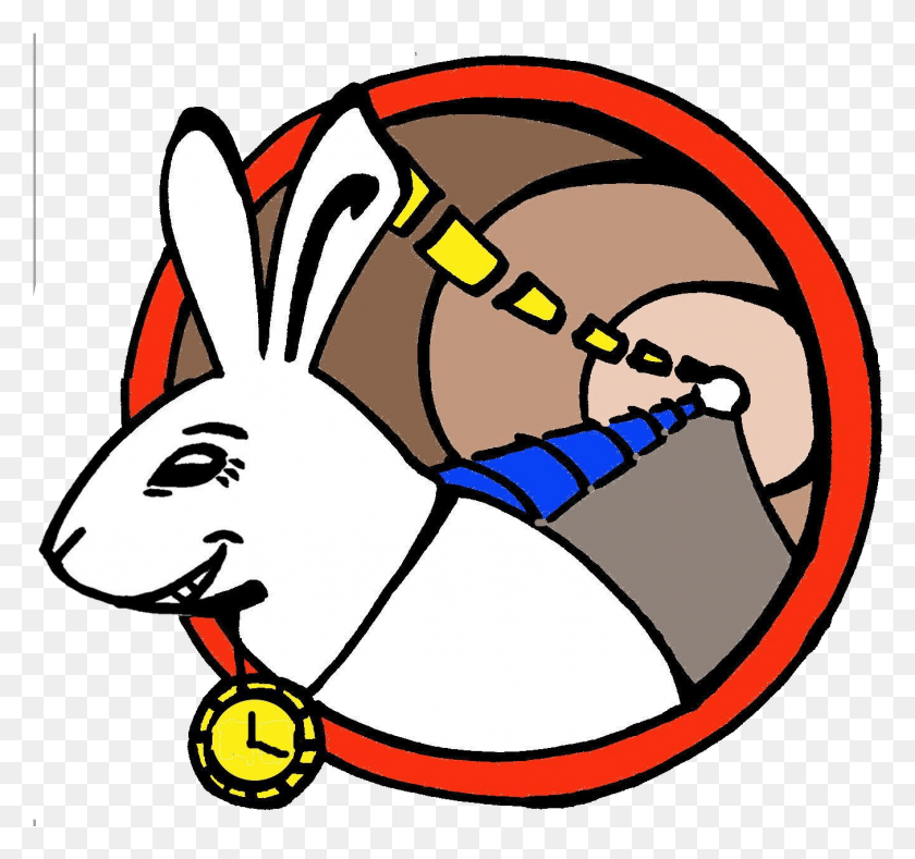 1353x1265 Wr Logo Big Cern White Rabbit Project, Млекопитающее, Животное, Грызун Png Скачать