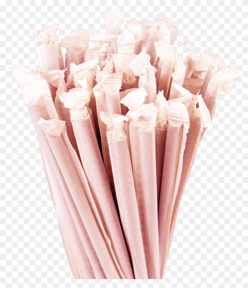 883x1038 Wrapped Jumbo Red Straws Perfect Stix Drinking Straws Wrapped Giant, Cone, Cream, Dessert HD PNG Download