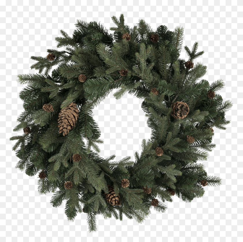 1260x1258 Wreath, Christmas Tree, Tree, Ornament HD PNG Download