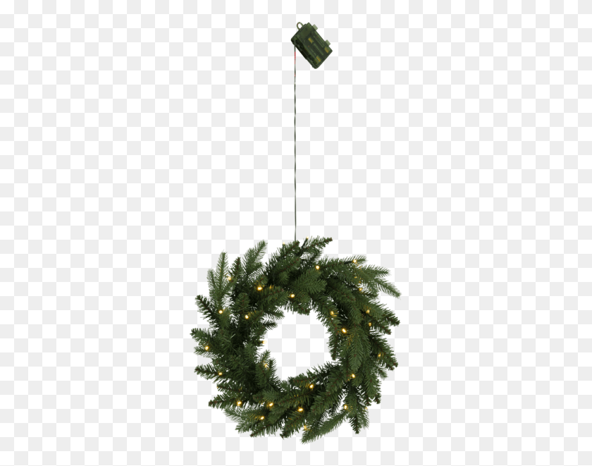 303x601 Wreath, Tree, Plant, Christmas Tree HD PNG Download