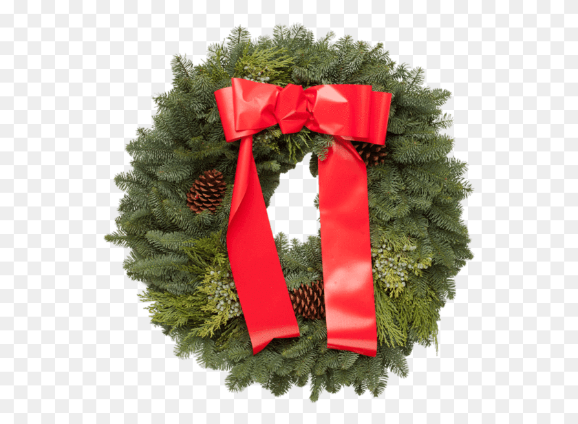 541x556 Wreath, Tie, Accessories, Accessory HD PNG Download