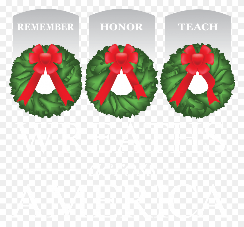 2671x2470 Wreaths Across America Wreaths Across America Logo, Clothing, Apparel, Green HD PNG Download