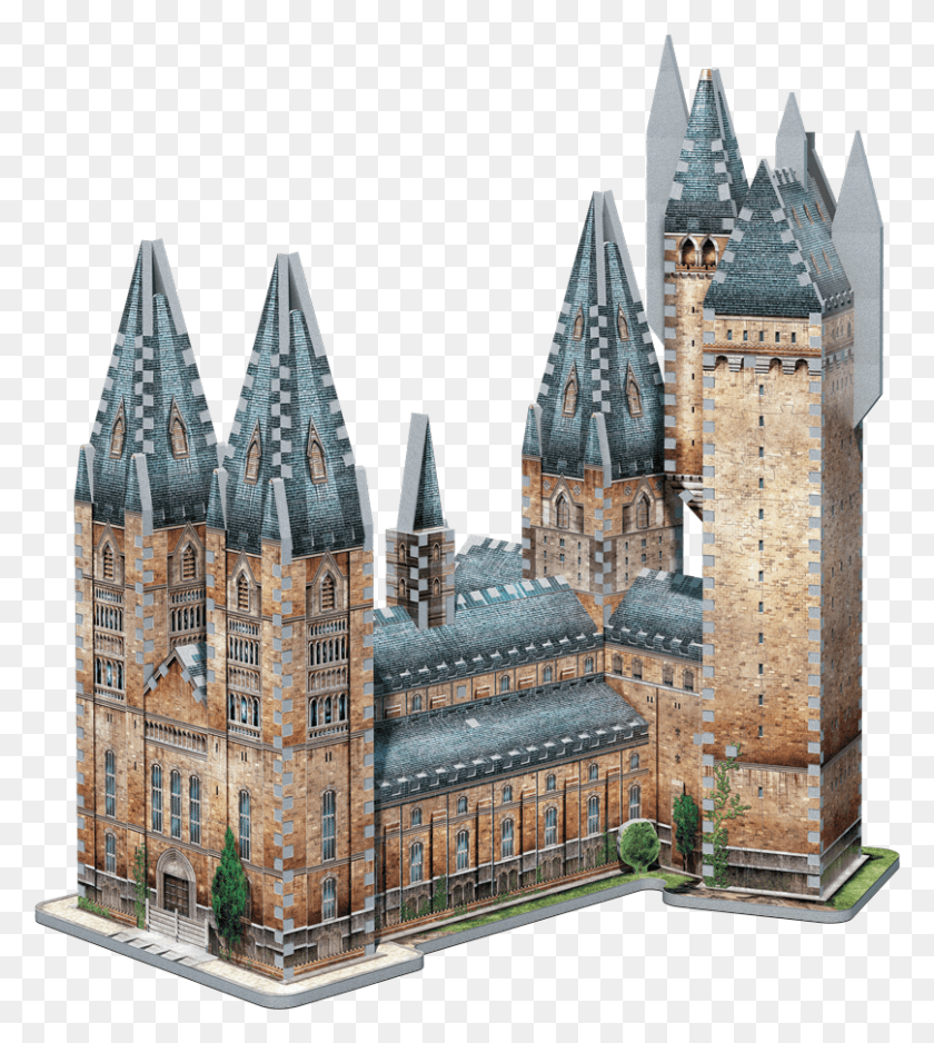 808x910 Wrebbit 3D Puzzle Гарри Поттер, Шпиль, Башня, Архитектура Hd Png Скачать
