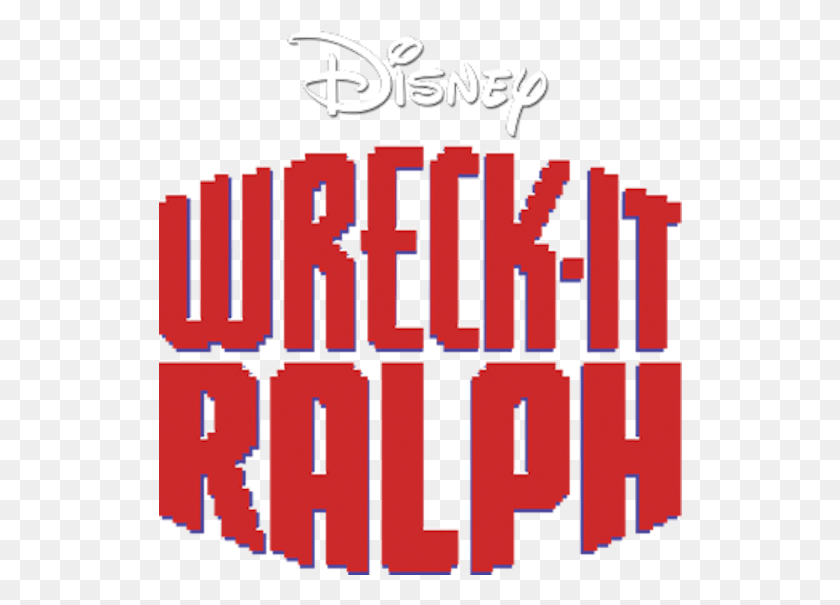 524x545 Wreck It Ralph Wreck It Ralph, Text, Alphabet, Word HD PNG Download