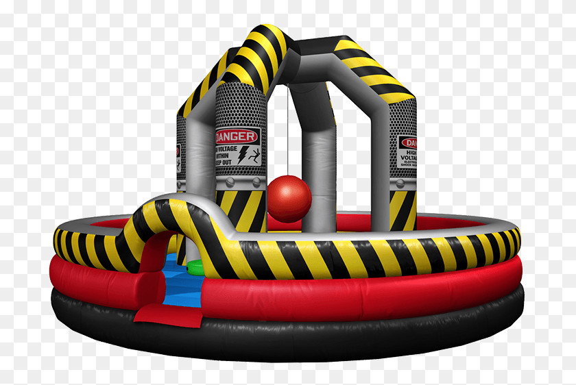 699x502 Wrecking Ball Inflatable Rental For Parties In Austin Inflatable HD PNG Download