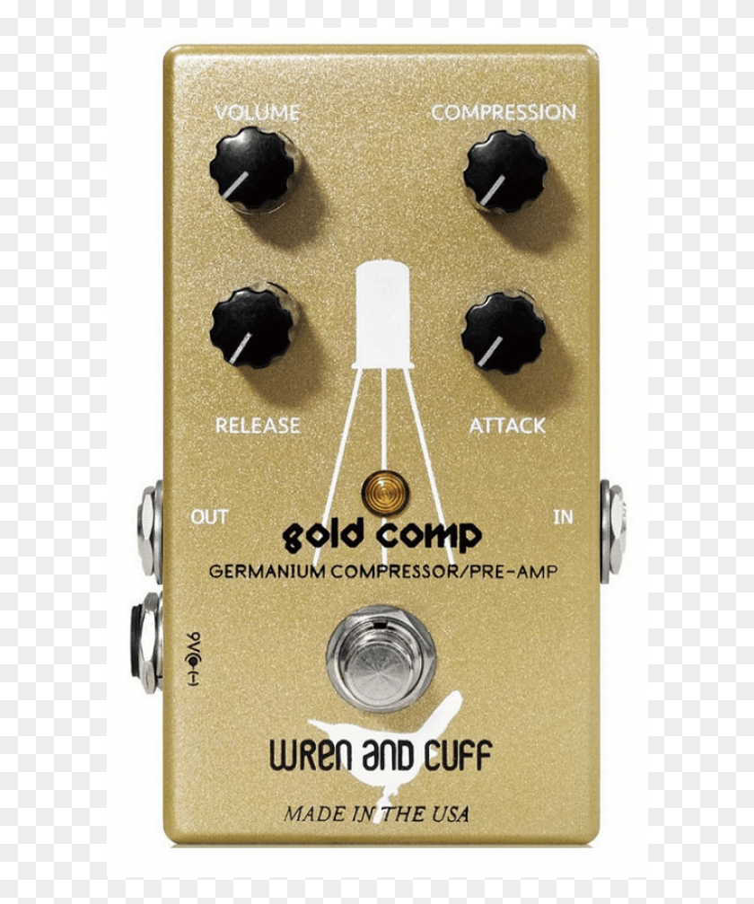 604x947 Descargar Png Wren Amp Cuff Gold Comp Gold Compressor Pedal, Teléfono Móvil, Electrónica Hd Png