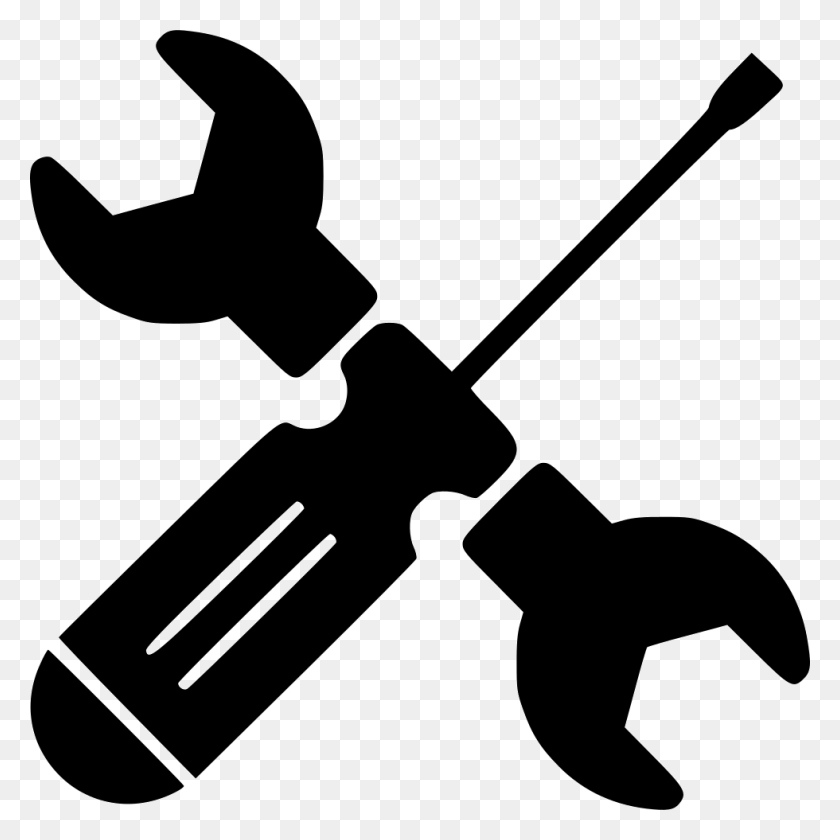 980x980 Wrench And Screw Driver Comments, Shovel, Tool, Hammer HD PNG Download