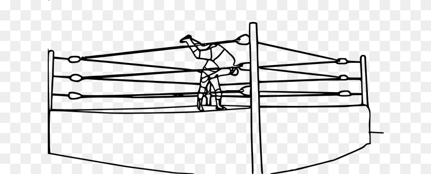Wrestling Gray Clipart PNG
