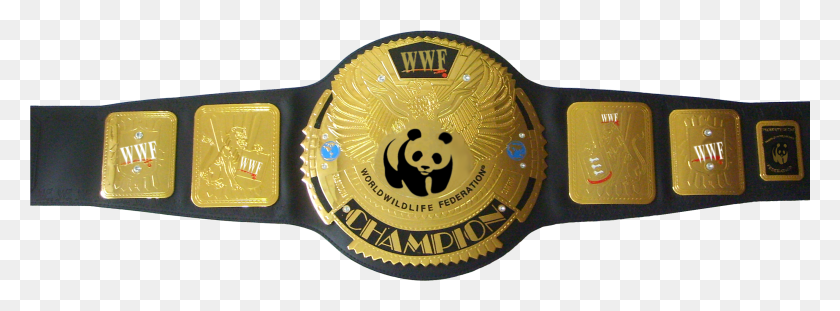 2628x847 Wrestling Belt Transparent Background Wwf Championship Attitude Era, Buckle, Logo, Symbol HD PNG Download