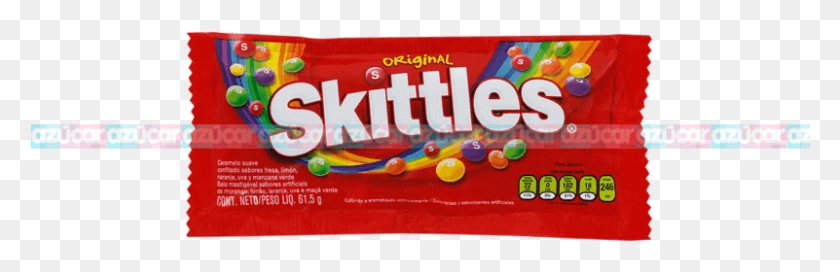 801x218 Wrigley Skittles Original Bolsa 245 Skittles, Food, Candy, Sweets HD PNG Download