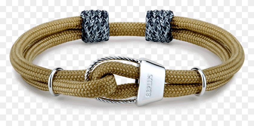 854x392 Wristband Galatiani Beige Rhodium Tube Wristband, Knot, Rope, Accessories HD PNG Download