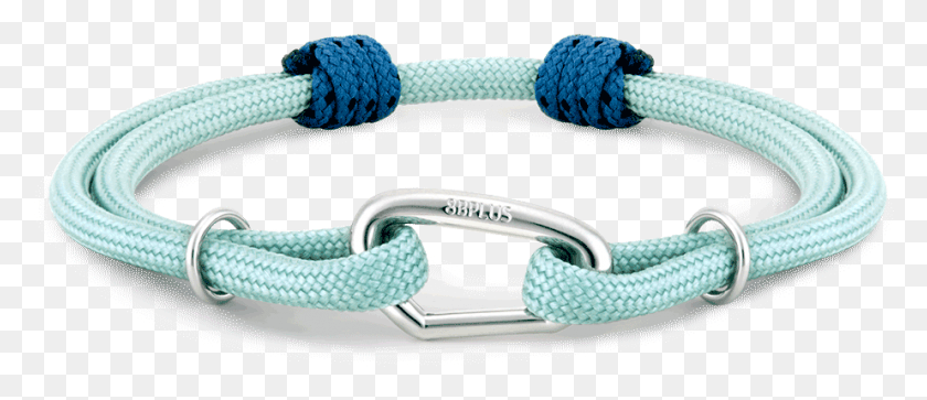 923x359 Wristband Summertime Turquoise Rhodium Carabiner Bracelet, Knot, Rug, Rope HD PNG Download