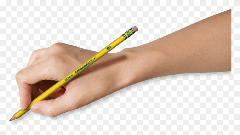 1276x678 Writing, Pencil, Hand, Person HD PNG Download