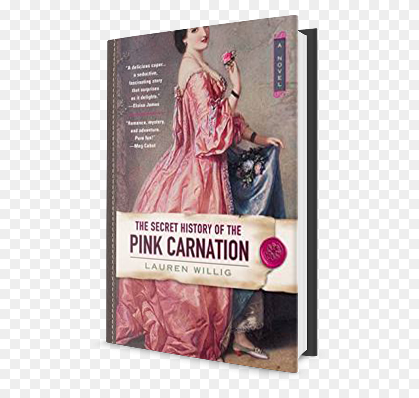480x738 Writing Is Witty And Smart And Her Addictive Secret History Of The Pink Carnation, Person, Human, Poster HD PNG Download