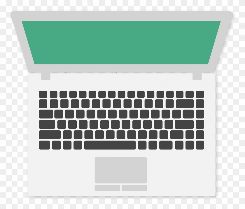 1730x1459 Writing The Best Research Paper Laptop Top View Vector, Pc, Computer, Electronics HD PNG Download