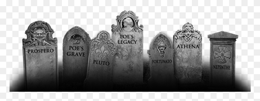 961x329 Written By Joseph Iorillo First Published In Dark Dark Graveyard, Tomb, Tombstone, Person HD PNG Download