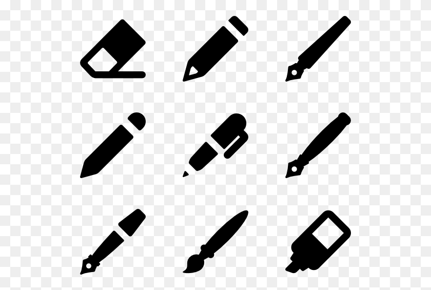 529x505 Writting Marker Vector, Gray, World Of Warcraft HD PNG Download