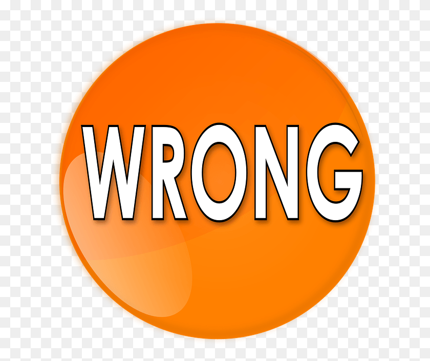 648x645 Wrong Button Orange Icon Symbol Sign Simple Wrong Orange, Text, Word, Logo HD PNG Download