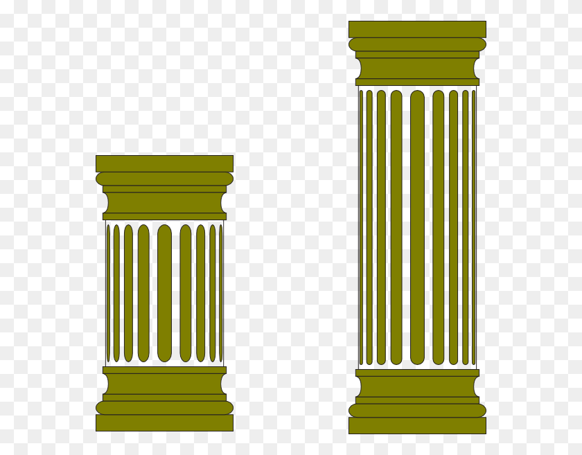 564x597 Ws Free Images At Pillar Clip Art, Architecture, Building, Column HD PNG Download