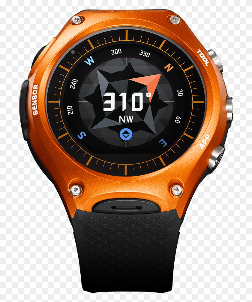 714x946 Wsd F10 Wsd F10 Casio Wsd F10 Rg, Wristwatch, Digital Watch HD PNG Download