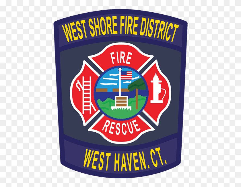 469x593 Wsfd Logo West Shore Fire Department, Label, Text, Advertisement HD PNG Download