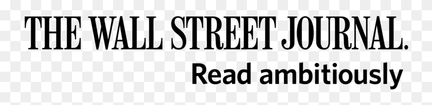 748x145 Wsj Masthead Wall Street Journal Read Ambitiously, Gray, World Of Warcraft HD PNG Download