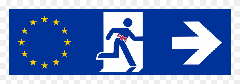 1281x383 Что Происходит С Brexit Brexit Exit, Символ, Знак, Дорожный Знак Hd Png Скачать
