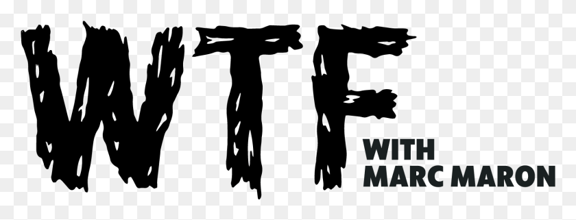1445x485 Wtf With Marc Maron Logo, Outdoors, Text, Gray HD PNG Download