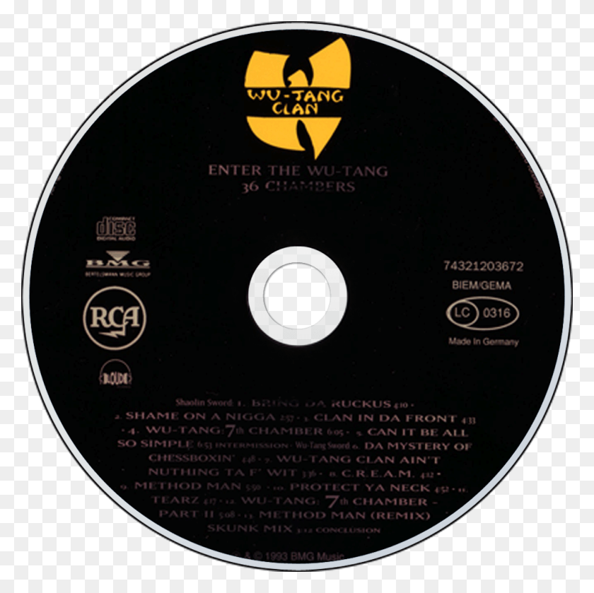 1000x1000 Descargar Png Wu Tang Clan Enter The Wu Tang Cd, Disk, Dvd Hd Png