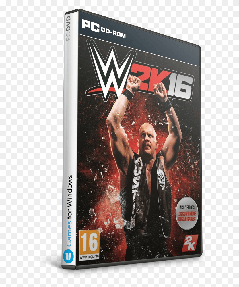 620x950 Wwe 2k16 Multilenguaje Pc Game Walking Dead New Frontier Pc Dvd, Person, Human, Poster HD PNG Download