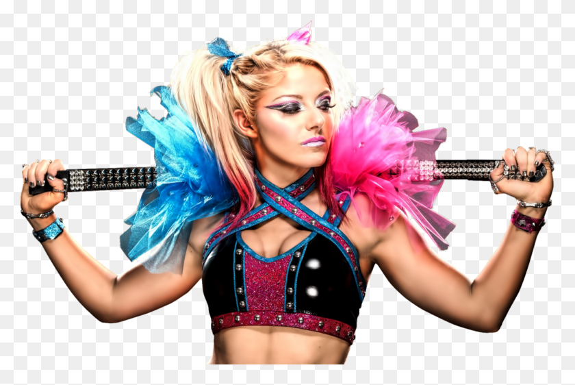 1024x660 Wwe 2k18 Alexa Bliss Cover, Costume, Person, Human HD PNG Download