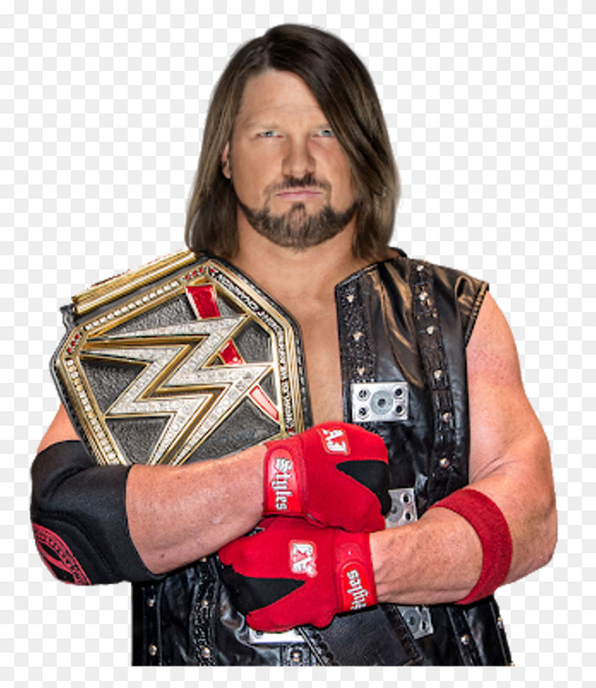 866x1011 Wwe Ajstyles Wwechampion Smackdown Wwesuperstars Shane Mcmahon Wwe Champion, Person, Human, Skin HD PNG Download