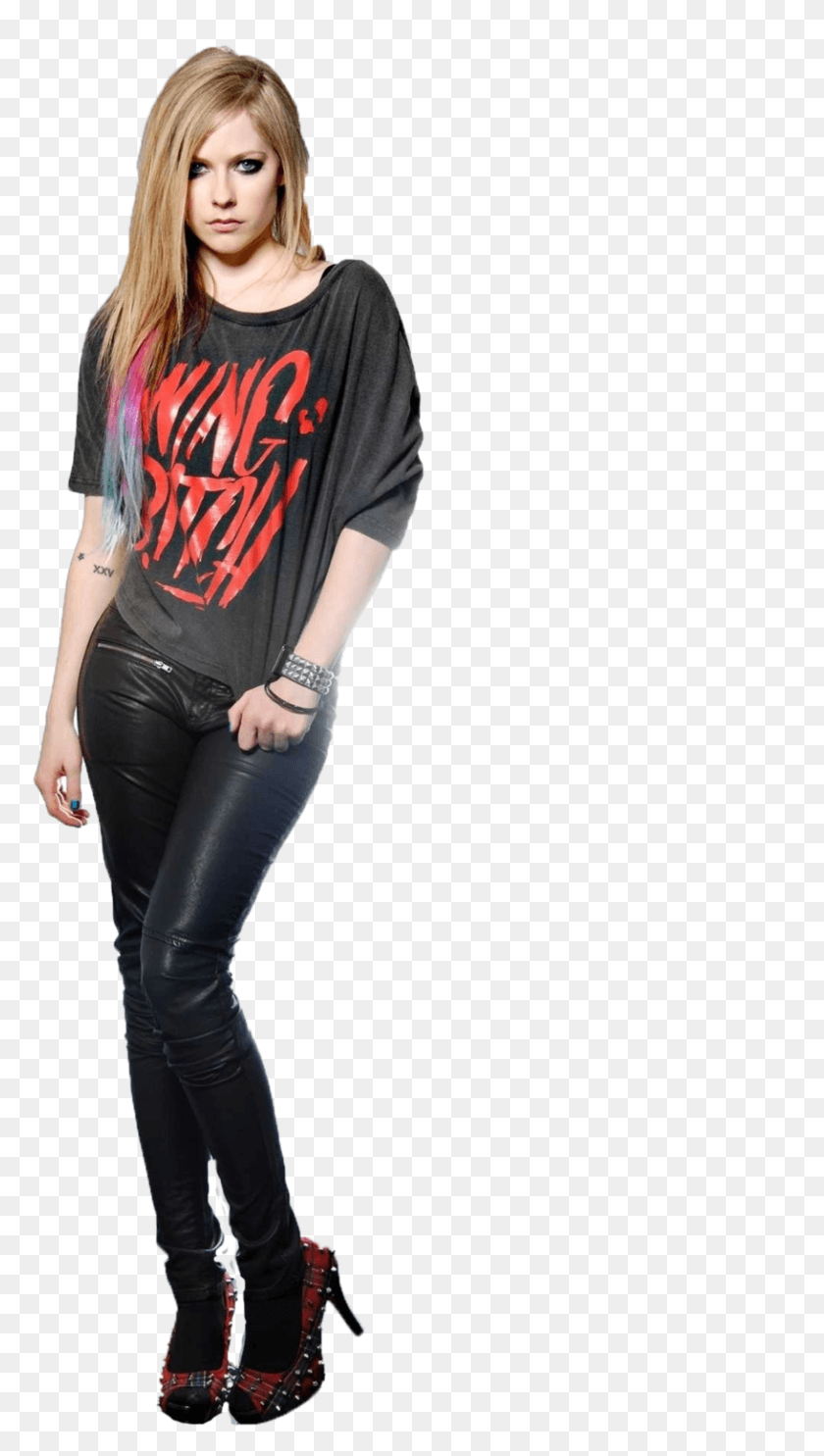 816x1491 Descargar Wwe Becky Lynch Avril Lavigne Rockstar Atuendo, Ropa, Persona Hd Png