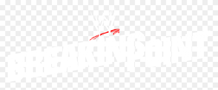 1200x445 Wwe Breaking Point Logo, Text, Shoreline, Water HD PNG Download
