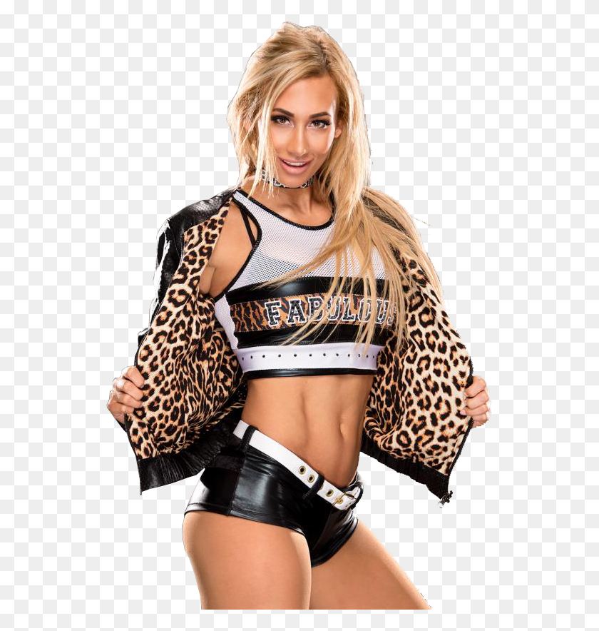 541x824 Wwe Carmella Carmella And Dolph Ziggler, Clothing, Apparel, Blouse HD PNG Download