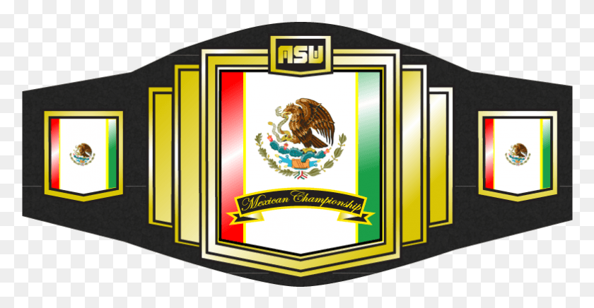 785x379 Wwe Clipart Wwe Belt Mexican Wrestling Title Belts, Text, Word, Label HD PNG Download