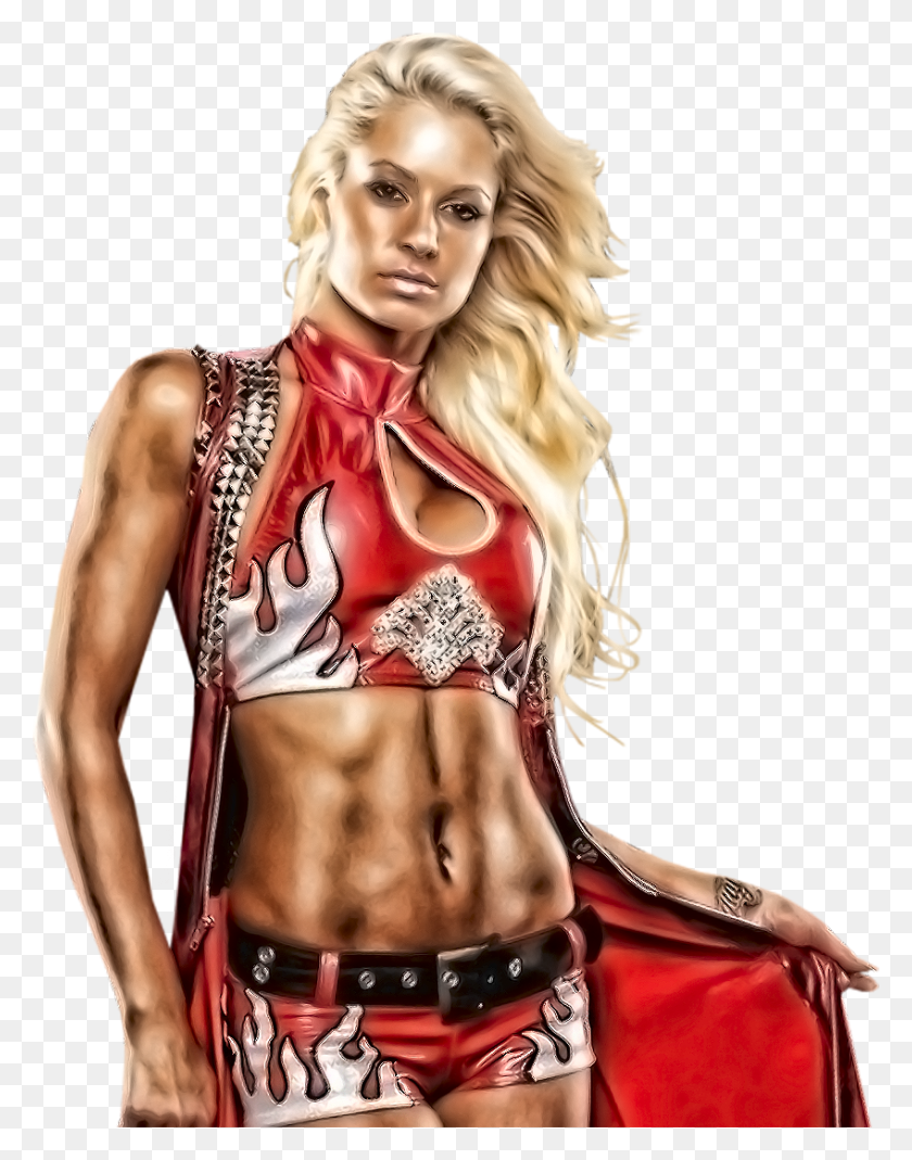 848x1098 Wwe Maryse, Clothing, Apparel, Person HD PNG Download
