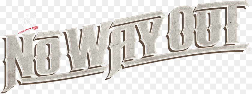 1200x450 Wwe No Way Out Logo, Text, People, Person Sticker PNG